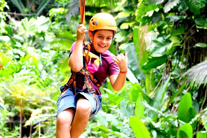 Jungle Zipline Eco Adventure: 5 Bahnen